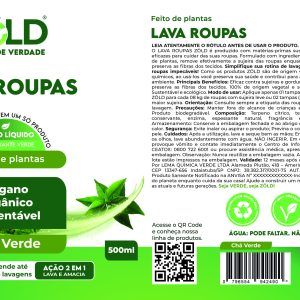 Lava Roupas Chá Verde 500ml