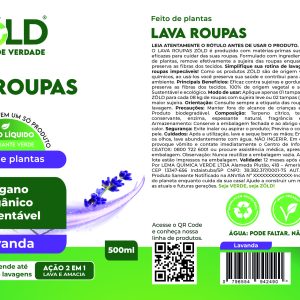 Lava Roupas Lavanda 500ml