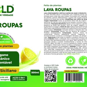 Lava Roupas Limão Siciliano 500ml
