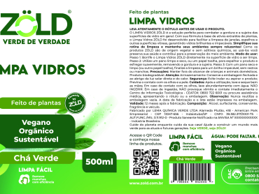 LIMPA VIDROS - CHÁ VERDE - 500ML