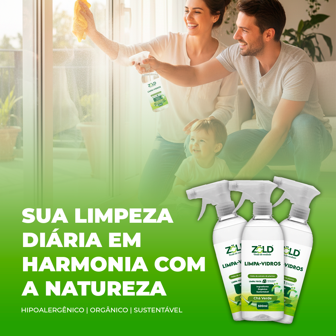 limpa vidros sua limpeza diaria em harmonia com a natureza